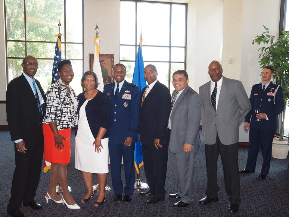 Scott Air Force Base with General Darren McDew and NSBE